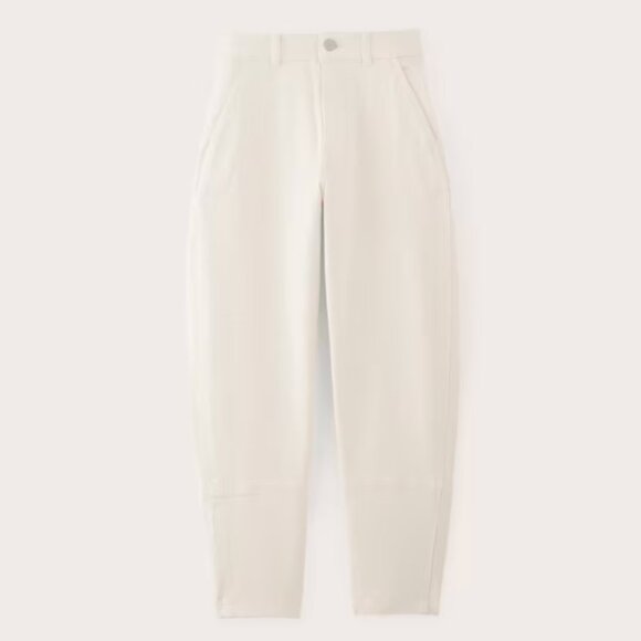 Everlane, The Utility Barrel Pant, Color: Bone, Size 4 - Picture 2 of 5
